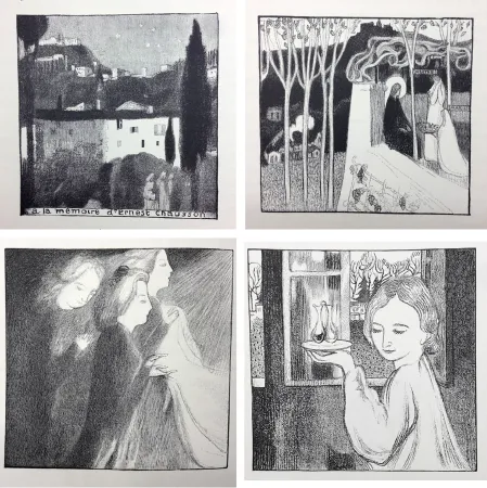 Xilogravura Denis - L'IMITATION DE JÉSUS-CHRIST. 216 gravures sur bois (Ambroise Vollard, 1903)