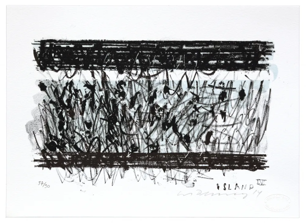 Litografia Denning - Islande IV