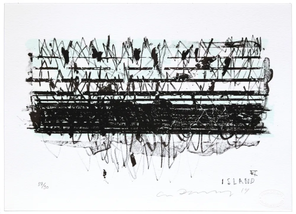 Litografia Denning - Islande VI