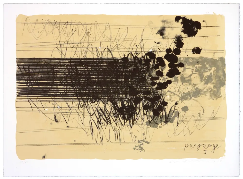 Litografia Denning - Paysage I