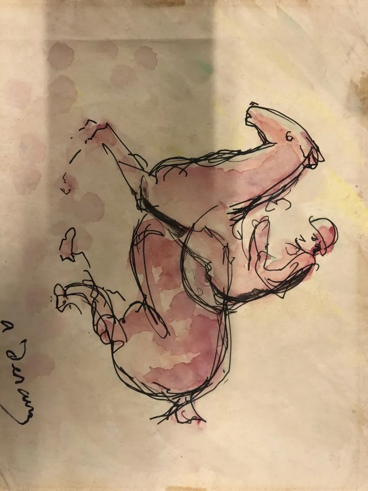 Cartaz Derain - Cavalier, ca.