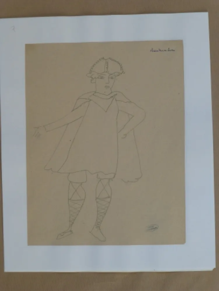 Sem Técnica Derain - Chanteur du choeur 