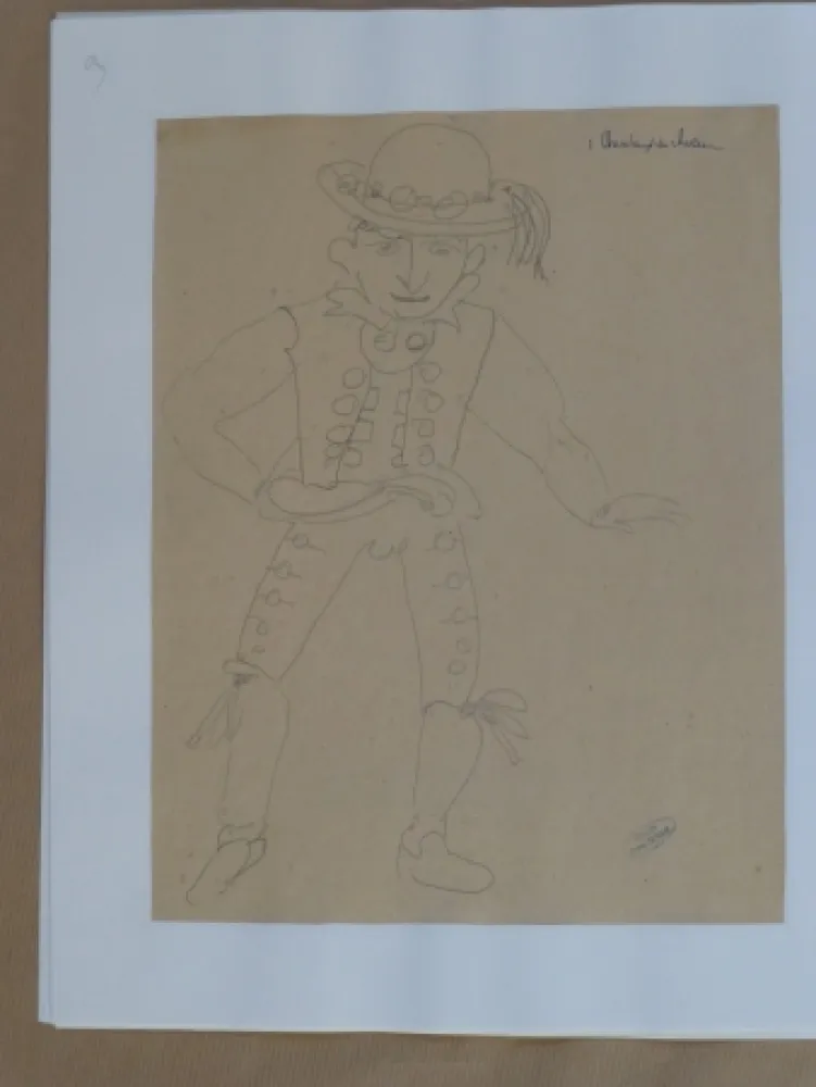 Sem Técnica Derain - Chanteur du choeur 