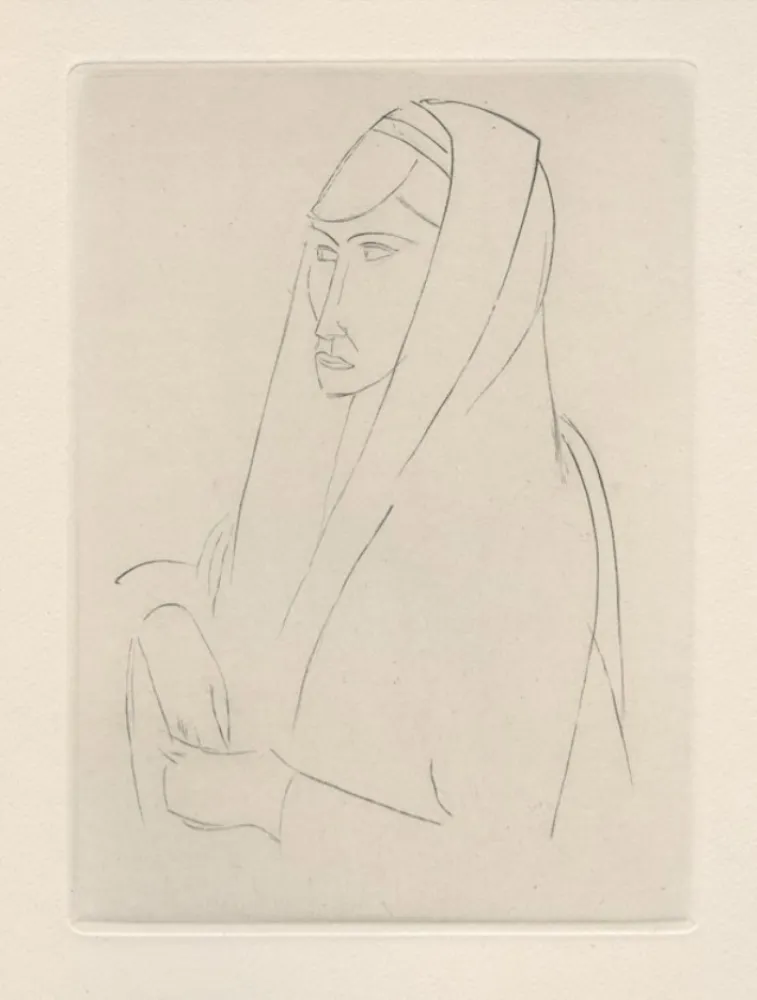 Gravura Derain - Figure,