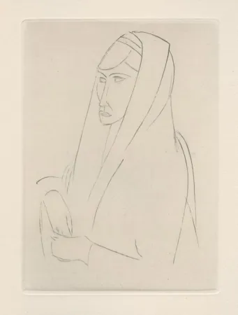 Gravura Derain - Figure,