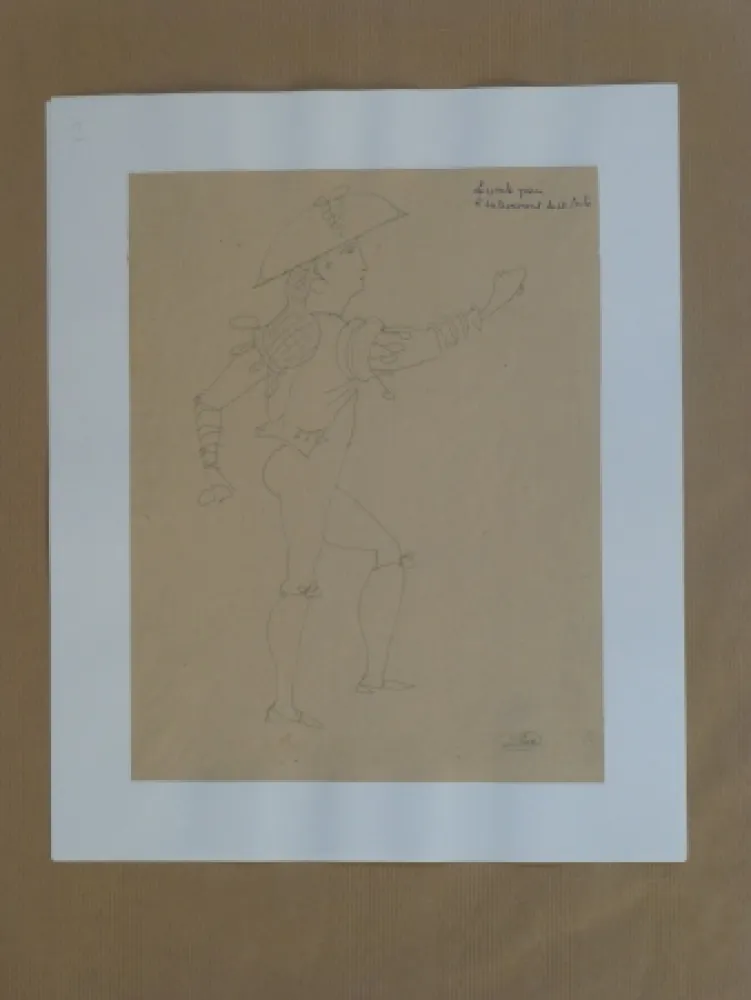 Sem Técnica Derain - Le comte pour l'enlêvement du IV eme acte 