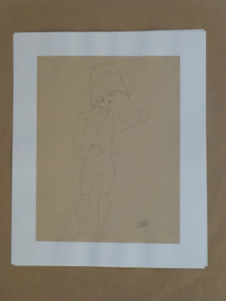 Sem Técnica Derain - Personnage au chapeau 