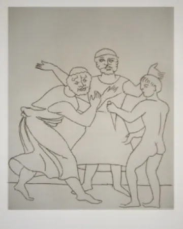 Gravura Derain - Satyricon 19