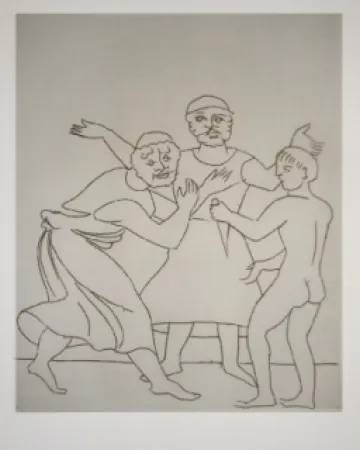 Gravura Derain - Satyricon 19