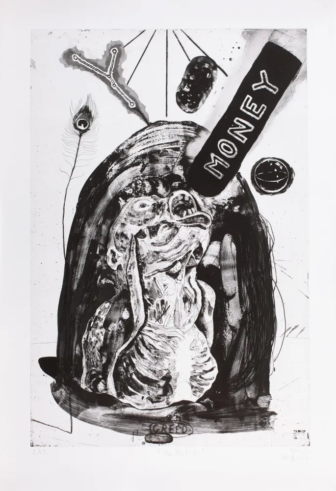 Gravura Deroubaix - The Artist