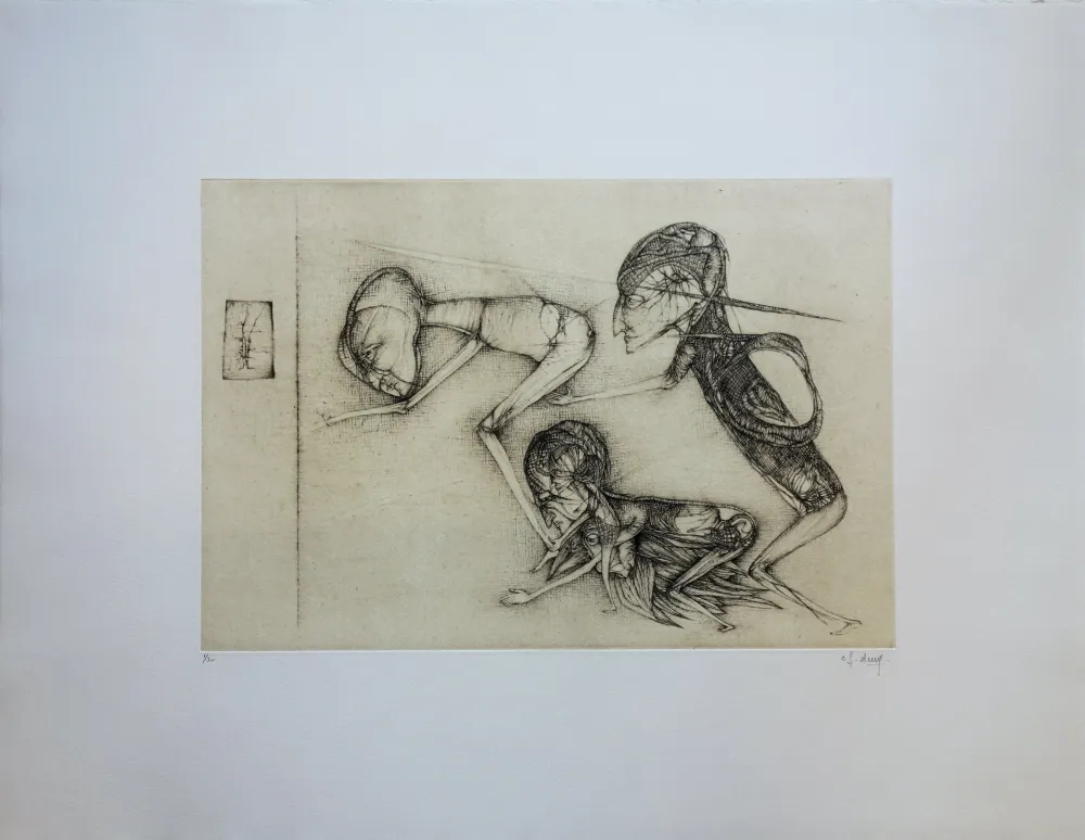 Gravura Deux - Le miroir