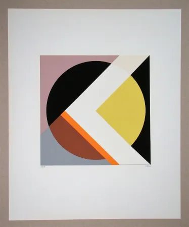 Serigrafia Dexel - Geometrische Komposition