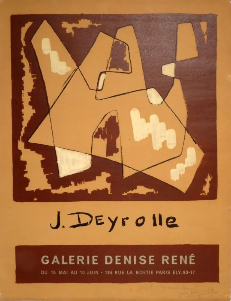 Cartaz Deyrolle - Jean Deyrolle