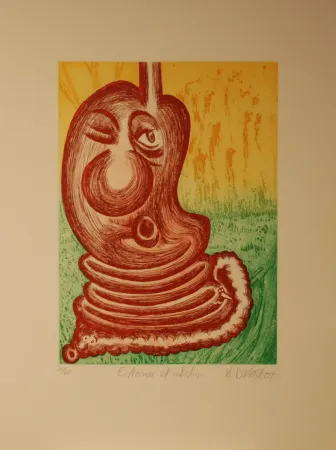 Gravura Di Rosa - Estomac et Intestin