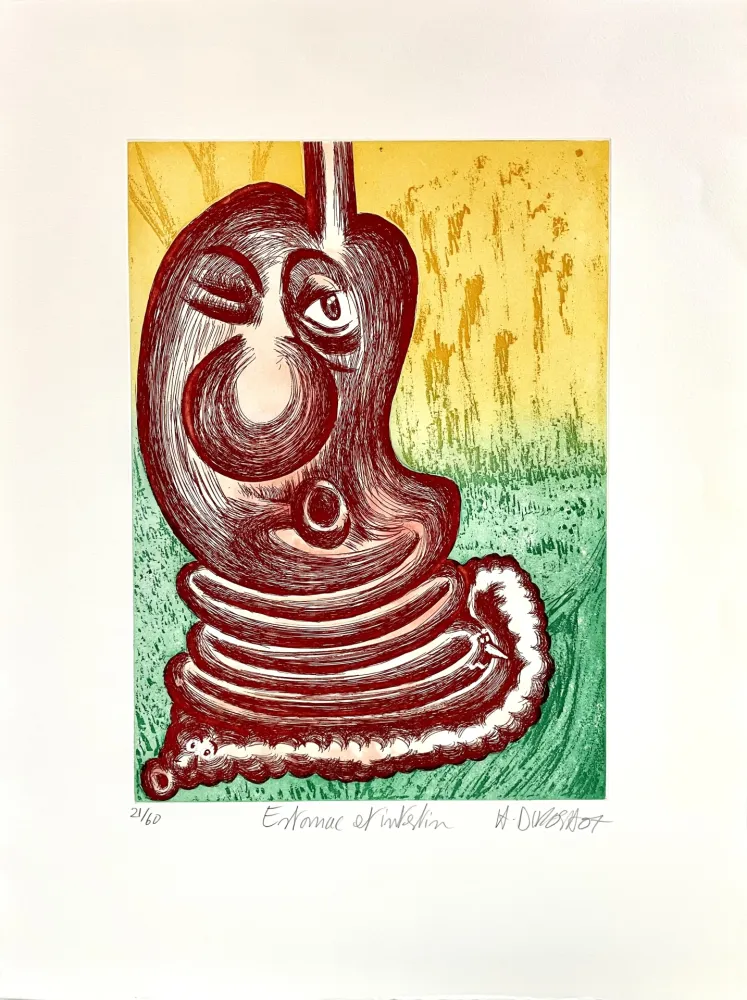 Água-Forte Di Rosa - Estomac et Intestin