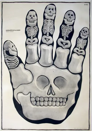 Gravura Di Rosa - La main