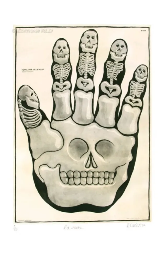 Gravura Di Rosa - La main