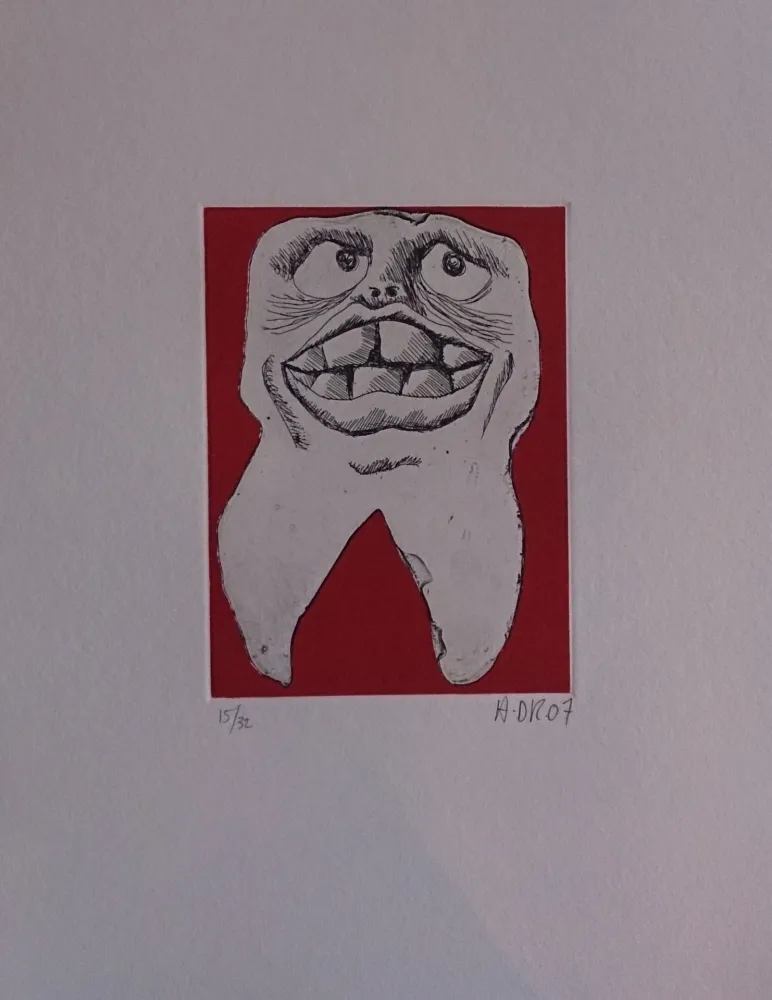 Gravura Di Rosa - Les 32 dents