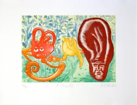 Água-Forte E Água-Tinta Di Rosa - L'oreille