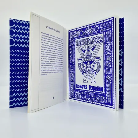 Livro Ilustrado Di Rosa - Robots Foumban