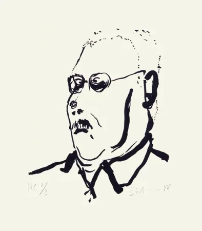 Serigrafia Dietman - Autoportrait No. 1