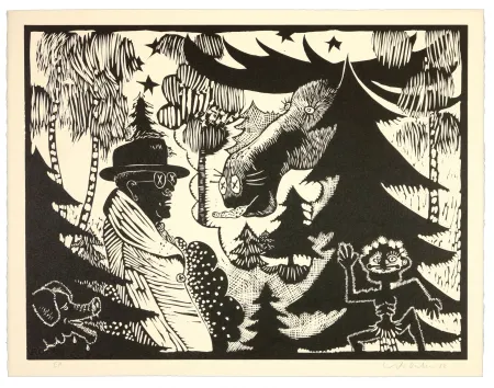 Linogravura Dietman - GutaV 