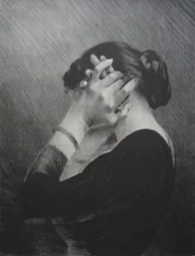 Litografia Dillon - Ventôse / Windy