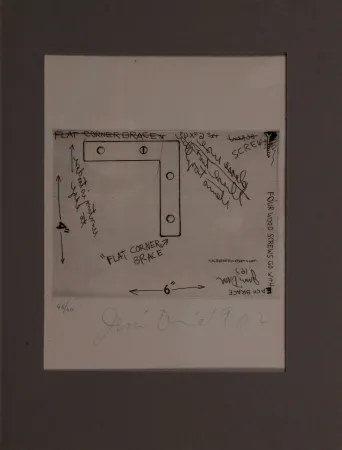 Água-Forte Dine - Flat corner brace