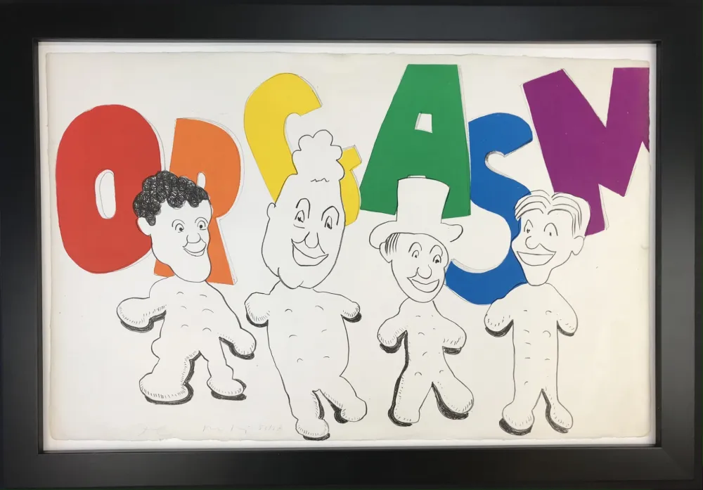 Litografia Dine - Orgasm