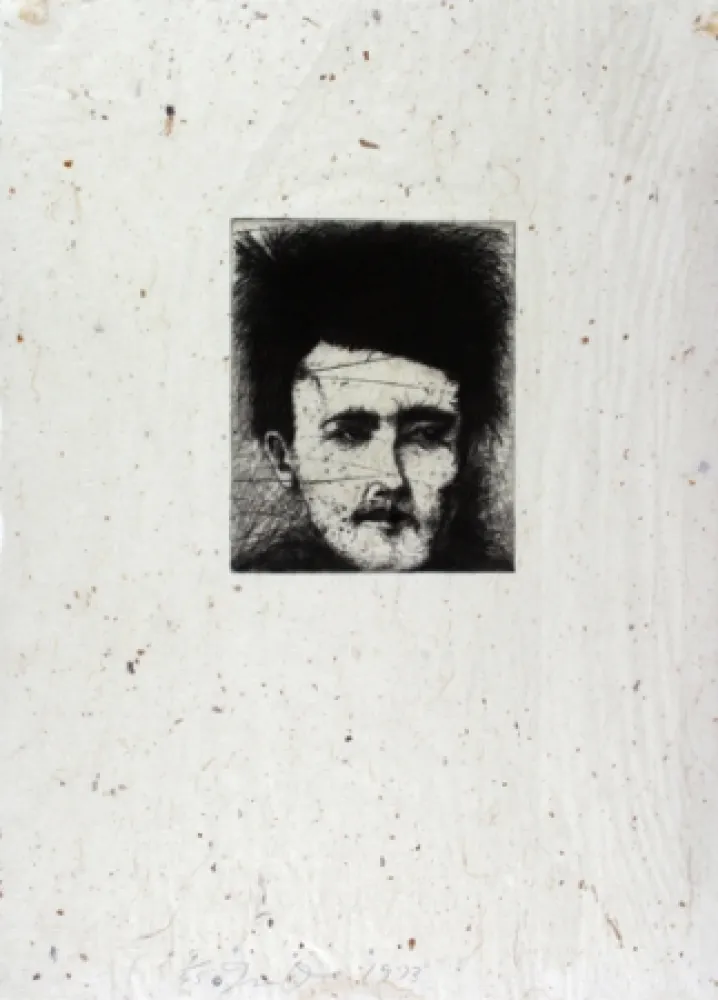 Gravura Dine - Rimbaud - Alchemy on Japanese Paper