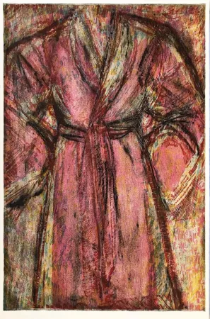 Xilogravura Dine - Rosy Robe