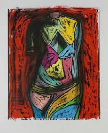 Xilogravura Dine - Smokey Little Venus