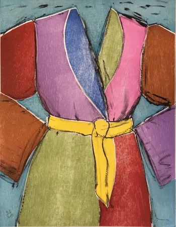 Xilogravura Dine - The Yellow Belt