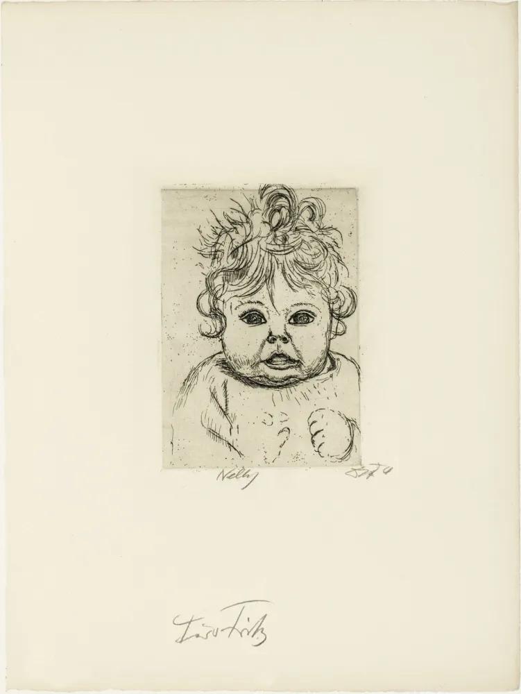 Gravura Dix - Nelly II.