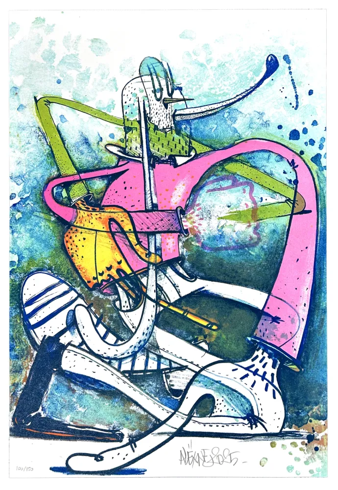 Litografia Dizac - Sans titre 4