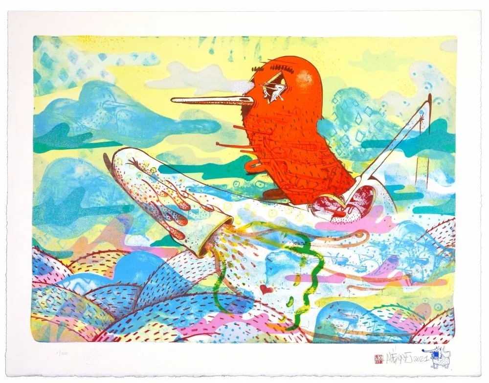 Litografia Dizac - Untitled