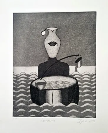 Água-Forte E Água-Tinta Djak - Aquarius