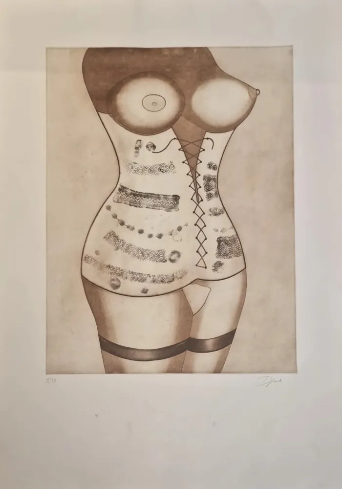 Água-Forte Djak - Senza titolo