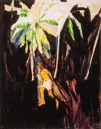 Litografia Doig - Fisherman