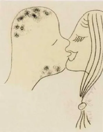 Litografia Dokoupil - Beso