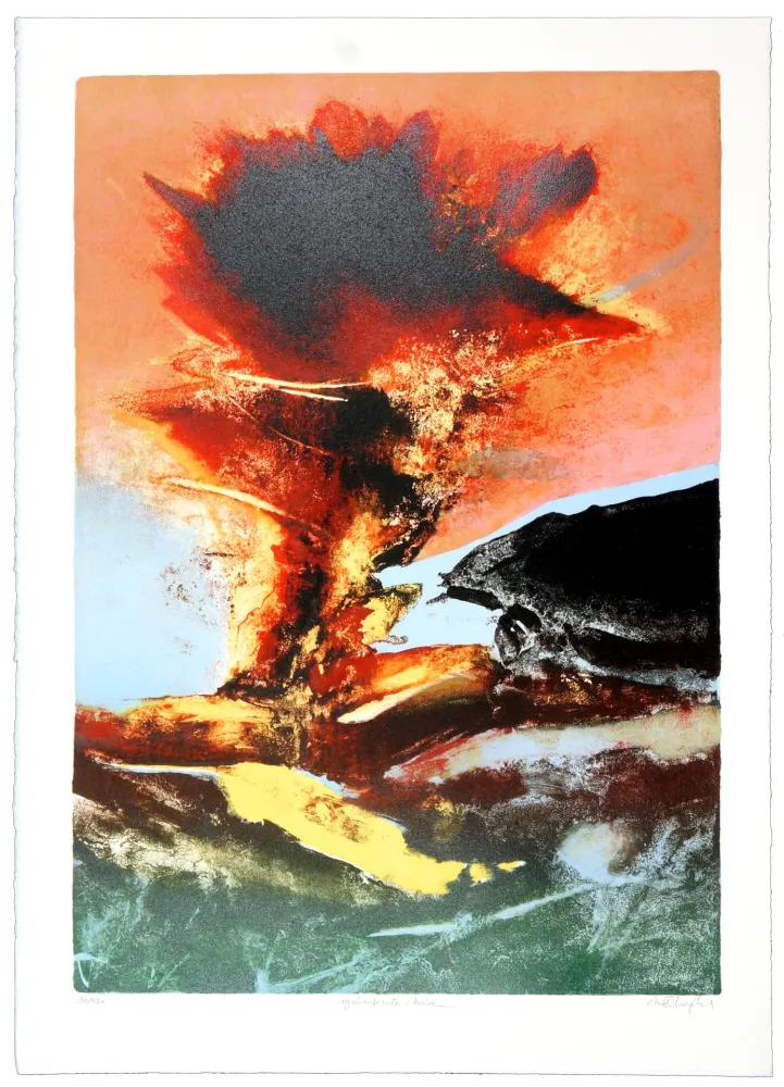 Litografia Dolma - Ignimbrite Noire