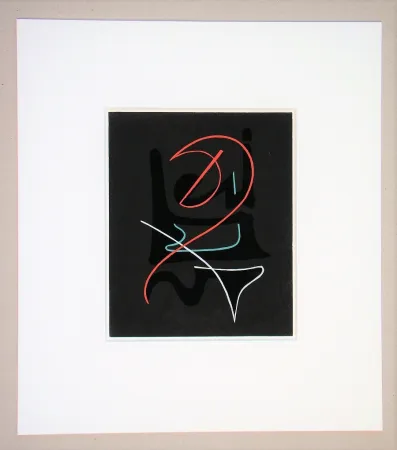 Estêncil Domela - Composition abstrait