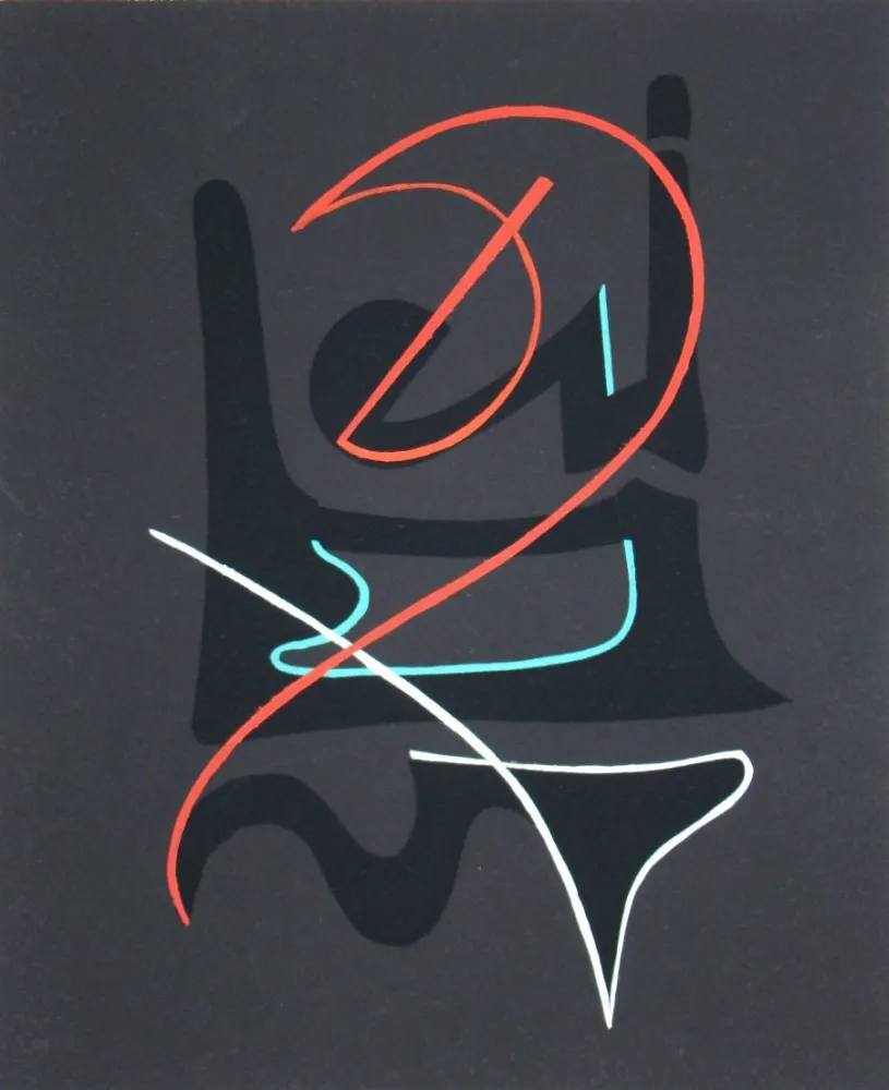 Estêncil Domela - Composition abstrait