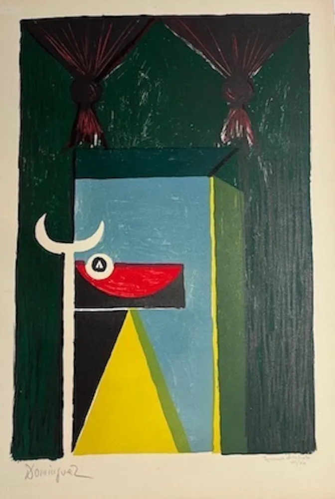 Litografia Dominguez - Tauromachie