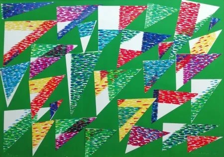 Múltiplo Dorazio - Collage di Triangoli