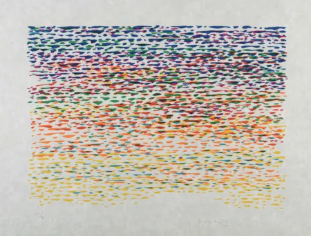 Litografia Dorazio - Composition (#B), 1976 - Hand-signed