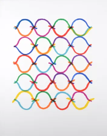 Litografia Dorazio - Composition (#C)