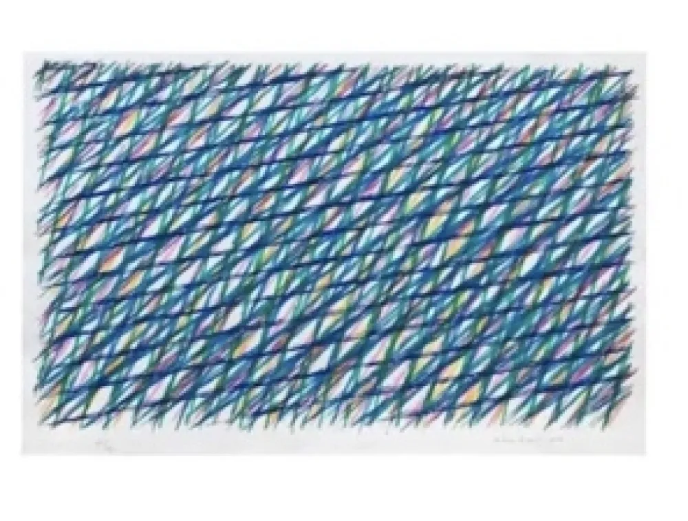 Sem Técnica Dorazio - Composition en bleu