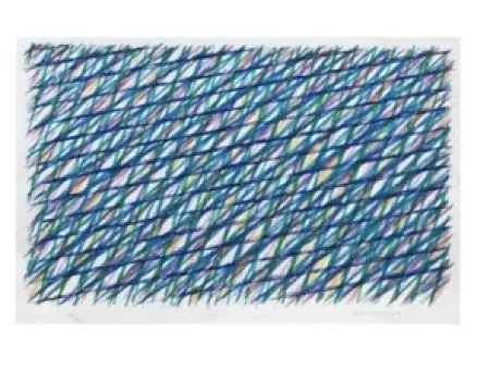 Sem Técnica Dorazio - Composition en bleu