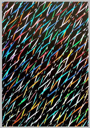 Serigrafia Dorazio - Composizione